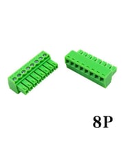 Geçmeli Klemens 8 Pin 3.81mm Dişi