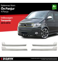 VW T5 Transporter Krom Ön Panjur 4 Prç 2010-2015