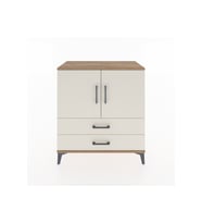 Hyperion Şifonyer 2 Raflı 2 Çekmeceli 2 Kapaklı 88x44x96 Çam-Aytaşı