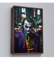 Çerçeveli Joker Tablosu (Kahverengi)