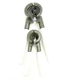 2 PARÇA SET METAL FINDIK - CEVİZ KIRACAK BEYAZ SAPLI (5690)