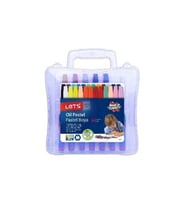 Pastel Boya 24 Renk Plastik Çantalı