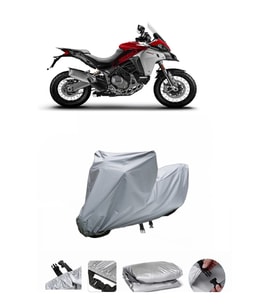 Ducati Multistrada 1260 Touring Pack  Gri Motosiklet Brandası ARKA ÇANTA UYUMLU DEĞİLDİR