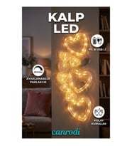 Kalp Figürlü LED Neon Dekoratif Lamba – Romantik Oda, Balkon ve Masa Üstü Işığı