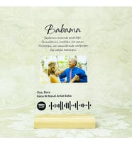 Kişiye Özel Babalar Günü Spotify Plak