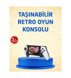 3D Ekranlı Mini Oyun Konsolu + Multimedya