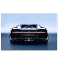 Cakatablo Bugatti Chiron Divo Arka Görünüş MDF Tablo