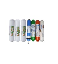 Purefer Kapalı Kasa Su Arıtma Cihazlarına Uyumlu Pallas Mebranlı Alkali + Mineral 7 Li Set