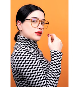 Erica Cappucino Mavi Işık Korumalı Gözlük