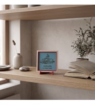 Hasbünallâhü ve Ni’mel Vekîl Yazılı Minimal Dekoratif Aksesuar, Eviniz İçin Manevi Obje 10x10 cm
