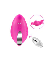 Kablosuz Uzaktan Kumandalı Giyilebilir Klitoral Vibratör Rose – USB Şarjlı, Sessiz ve Su Geçirmez