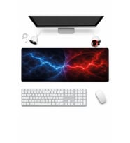 SonicTouch Klavye Mousepad 32x70cm Dikişsiz Pürüzsüz Sıvı Geçirmez Kaymaz Taban Elementlerin Savaşı
