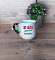 Rehber Öğretmen Kupa Bardak Sihirli Oval Öğretmenler Günü Hediyesi
