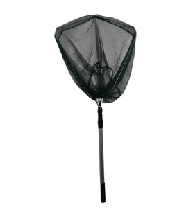 Powerex Üçgen 50x50 Katlanır İp Torlu Kepçe / 150cm Sap