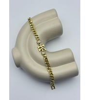 Vip Gold K Harf Taşlı Gurmet Bileklik - 26vipb36