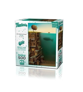 20045 Yer Altında Yaşam 500 Parça Puzzle -KS Puzzle