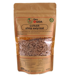 Çorbalık Siyez Erişte 500g (Aç-Kapa Ambalaj)