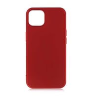 Uyumlu Model Apple iPhone 13 Kılıf Soft Mat Premier Case (Kırmızı)