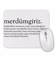 Merdümgiriz Kelime Mouse Pad