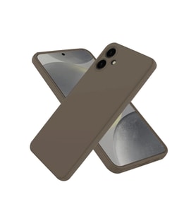 Durukar® Samsung Galaxy A06 Kılıf First Silikon - Kahverengi