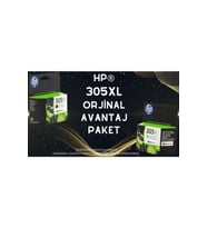 Deskjet 2720 Orjinal Kartuş / 305xl Avantaj Paket Siyah Ve Renkli Kartuş