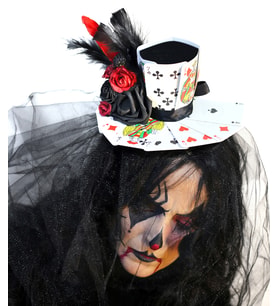 Halloween Kostüm , Cadılar Bayramı Kostüm , Cadılar Bayramı Taç , Cadı Şapkası , Parti Tacı (Karışık)