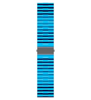 Samsung Gear S3 22mm Uyumlu Kordon Şeffaf Renkli Transparan KRD-27 Kayış