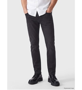 LCWAIKIKI Classic Lacivert Slim Fit Gabardin Erkek Chino Pantolon