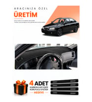 HYUNDAİ ELANTRA (1997-2006) Uyumlu Torpido Koruma Örtüsü Oto Kılıfı - Siyah