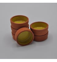 Kahvaltılık-Reçel-Sos-Tereyağı Güveçleri-6'LI PAKET (Sarı)