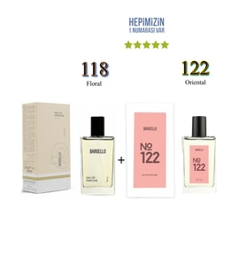 118 + 122 Kadın Parfüm Edp 50 ml Floral/Oriental - Mnms118122