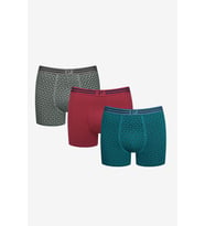 Colourful 3lü Çok Renkli Boxer Külot