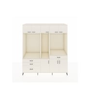 Kronos Dolap 8 Raflı 4 Çekmeceli 3 Askılı 220x59x243 Aytaşı-Aytaşı/Aytaşı