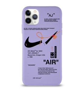 Apple iPhone 11 Pro Max Uyumlu Lansman Kılıf Sneakers Tasarımlı Altı Kapalı İçi Kadife Kaplı  Kapak (Şeffaf)