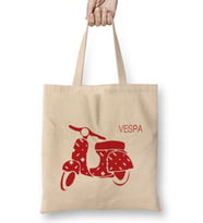 Red Vespa Bez Çanta Uzun Saplı