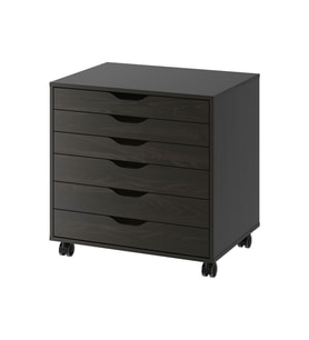 Keson, Çalışma Dolabı 67x66 cm, Venge Renk Tekerlekli Ofis Dolabı