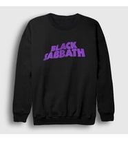 Presmono Unisex Siyah Black Sabbath Sweatshirt 17393tt