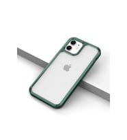 Apple iPhone 12 Uyumlu Kılıf Zore Roll Kapak (Koyu Yeşil)