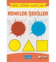 BAK ÖĞREN KARTLAR-RENKLER VE ŞEKİLLER - PARILTI YAYINCILIK