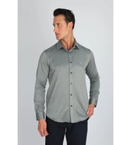 LORENZO MAZZOLİ GAB C 503 GRİ ERKEK GÖMLEK