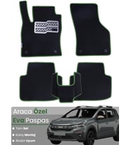 DACİA SANDERO STEPWAY (2020-2025) Uyumlu EVA Paspas Tam Set–Araca Özel,Su Geçirmez,Kolay Montaj