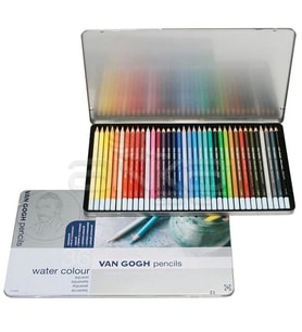 Talens Van Gogh Sulu Boya Kalemi 36 Renk Metal Kutu