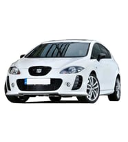 Seat Leon Uyumlu Mk2 2005 - 2012 Yan Marşpiyel Seti (Plastik)