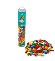 PLUS-PLUS RAINBOW MIX / 240 PCS TUBE