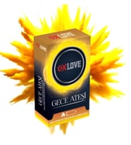 OX LOVE  GECE ATEŞİ PREZERVATİF 4 ADET GİZLİ GÖNDERİM