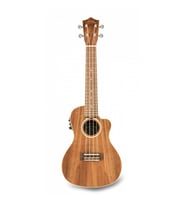 Lanikai ACST-CEC Akasya Concert Elektro Ukulele  Masif Akasya Üst Kapak Lüks İşçilik