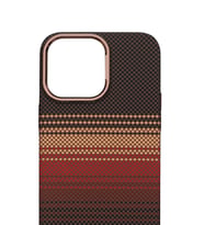 Pixel Weave Case iPhone 15 Pro Ateş Çizgisi