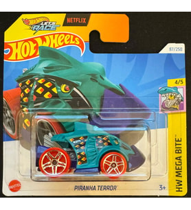 Hot Wheels Tekli Arabalar Piranha Terror HTC04 (Renksiz)