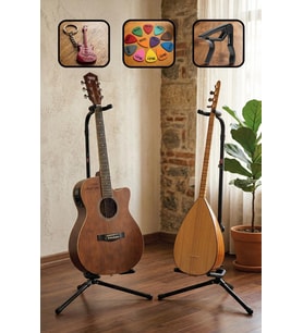 Lastvoice Gtr-01X 2Lİ SET Enstrüman Bağlama Gitar Standı Sehpası