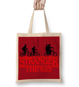 Stranger Things 02 Bez Çanta Uzun Saplı